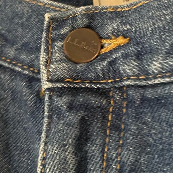 LL Bean Lined Jeans Mens 36 x 29 Flannel Lining 5 Pocket Denim Outdoorsy Ranch - Picture 7 of 8